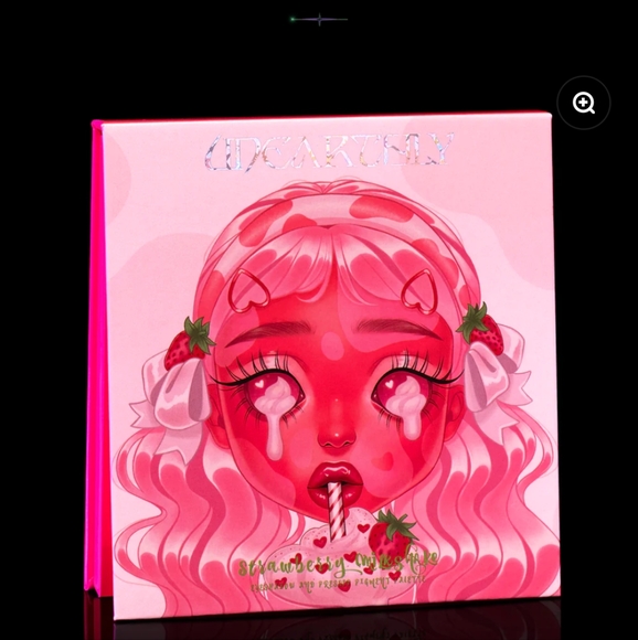 Unearthly Cosmetics Strawberry Milkshake Eyeshadow Palette BNIB - Picture 5 of 5